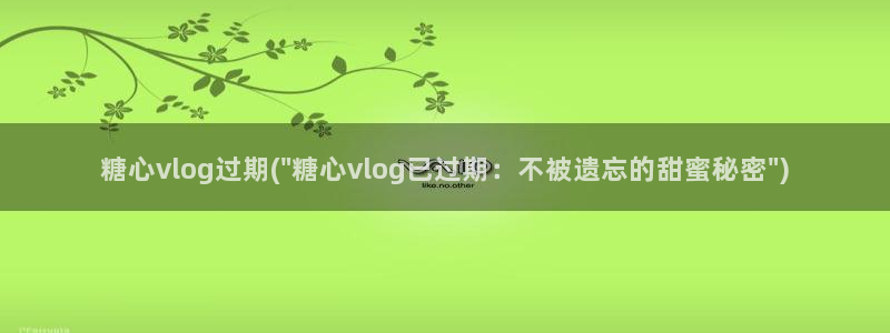 糖心vlog破解版安卓