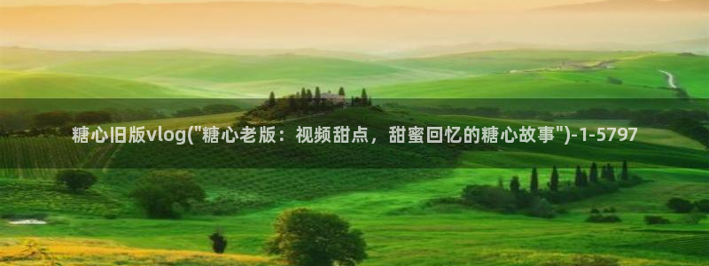 金善雅糖心Vlog在线