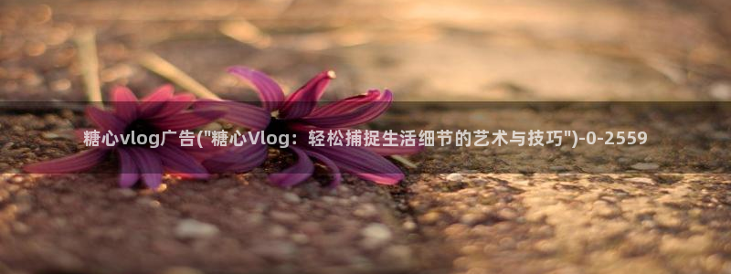 糖心vlog煎饼蛋：糖心vlog广告(\